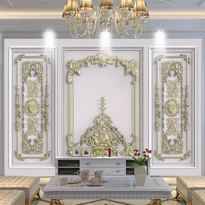 Ornate Panel Wallpaper Mural, Custom Sizes Available Household-Wallpaper Maughon's 