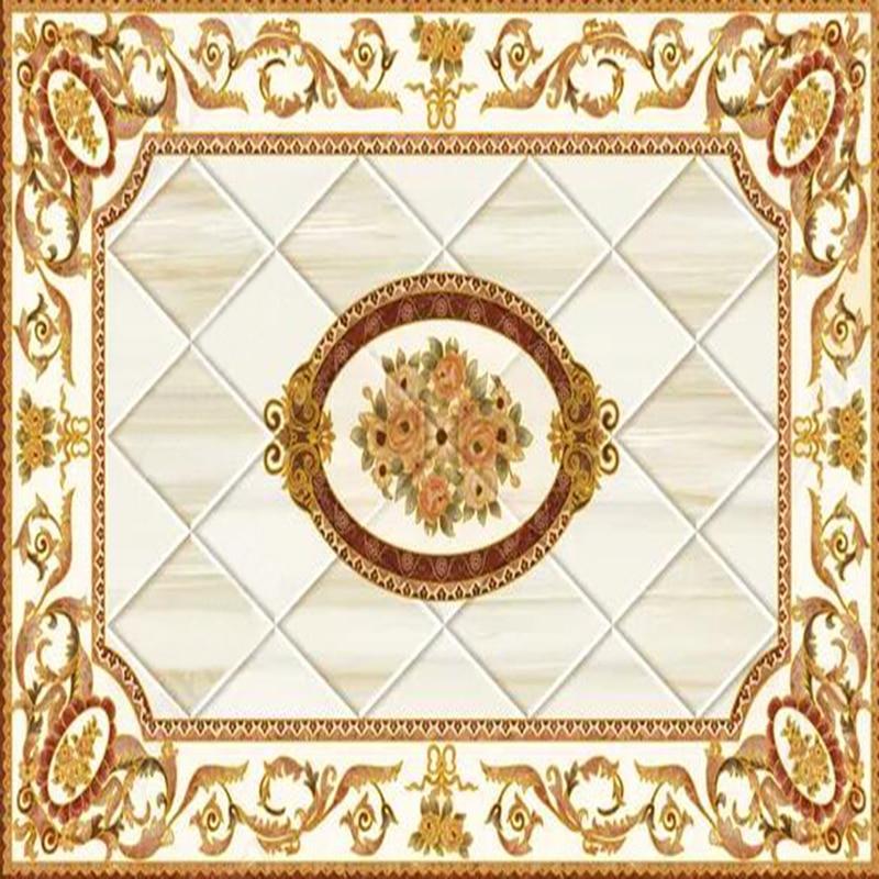 Palatial White and Gold Floor Mural, Custom Sizes Available Maughon's 