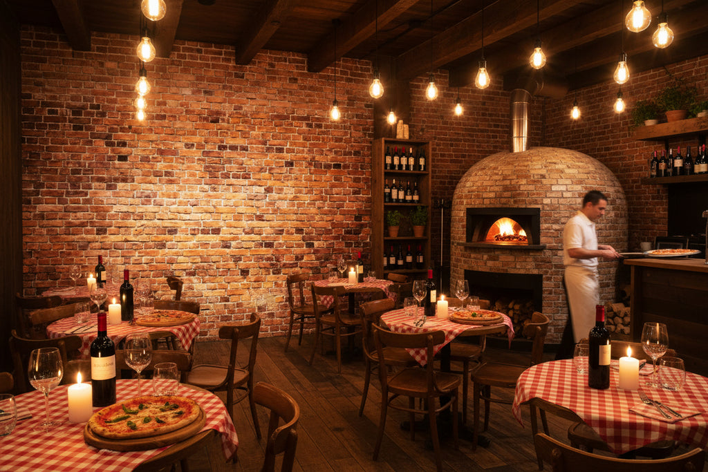 Retro Red Brick Wall Wallpaper Mural, custom Sizes Available Maughon's 
