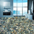 River Rock Self Adhesive Floor Mural, Custom Sizes Available Maughon's 