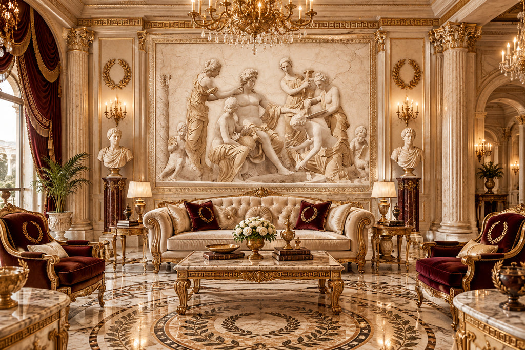 Roman Statue Wallpaper Mural, Custom Sizes Available Wall Murals Maughon's 