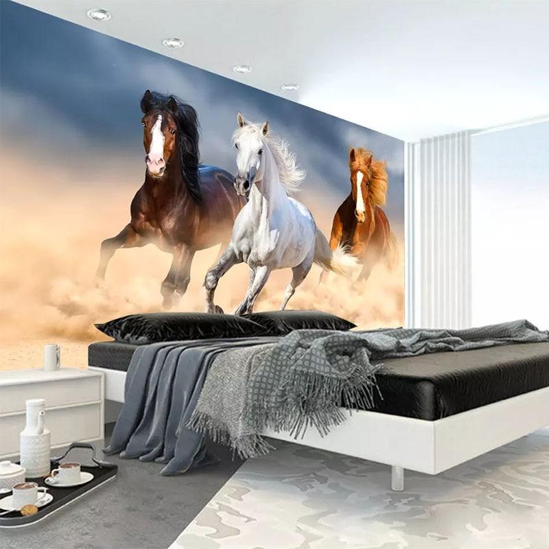 Running Horses Wallpaper Mural, Custom Sizes Available Maughon's 