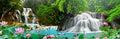 Self adhesive Waterfalls and Sky Bathroom Murals, Custom Sizes Available Wall Murals Maughon's A 