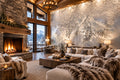 Silver Frosted Leaves Wallpaper Mural, Custom Sizes Available Wall Murals Maughon's 