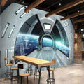 Spacecraft Capsule Wallpaper Mural, Custom Sizes Available Household-Wallpaper Maughon's 