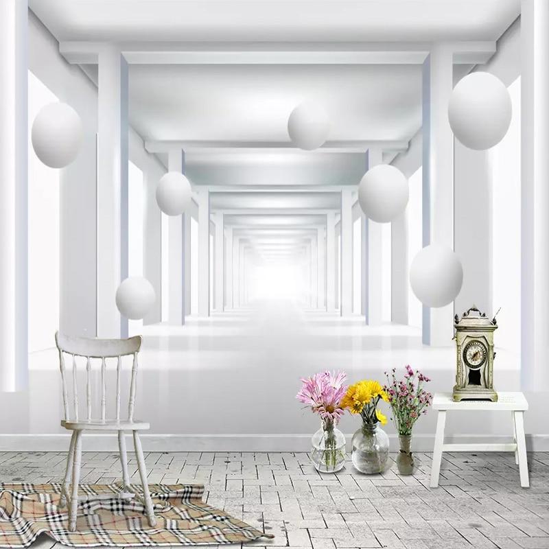 Spatial Expansion Ball Wallpaper Mural, Custom Sizes Available Maughon's 
