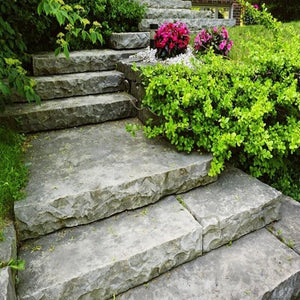Stone Stairs in Garden Floor Mural, Custom Sizes Available