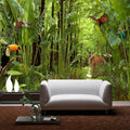 Tropical Rain Forest Wallpaper Mural, Custom Sizes Available Household-Wallpaper Maughon's 