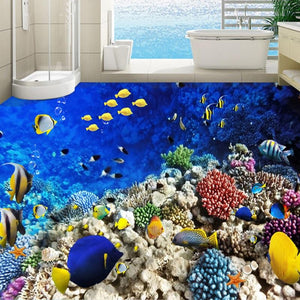 Under The Sea Floor Mural, Custom Sizes Available Maughon's 
