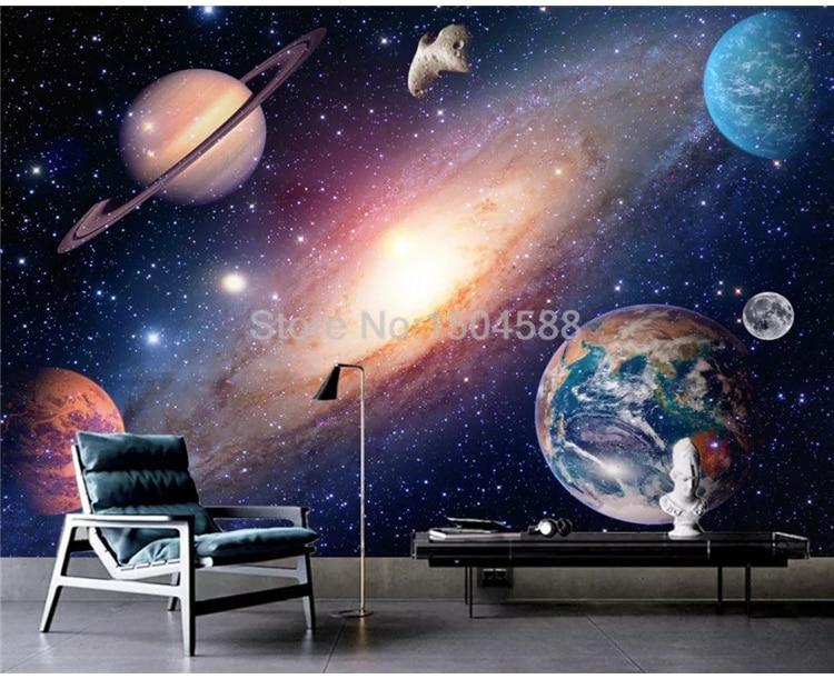 Universe, Starry Sky Wallpaper Mural, Custom Sizes Available Maughon's 