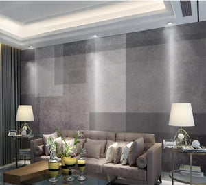 Various Shades of Gray Rectangles Wallpaper Mural, Custom Sizes Available Wall Murals Maughon's 