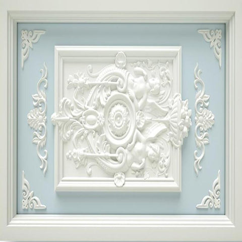 Image of Wedgewood Ceiling Mural, Custom Sizes Available Maughon's 