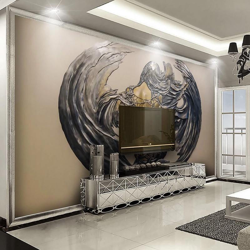 Wings Figure Wallpaper Mural, Custom Sizes Available Maughon's 